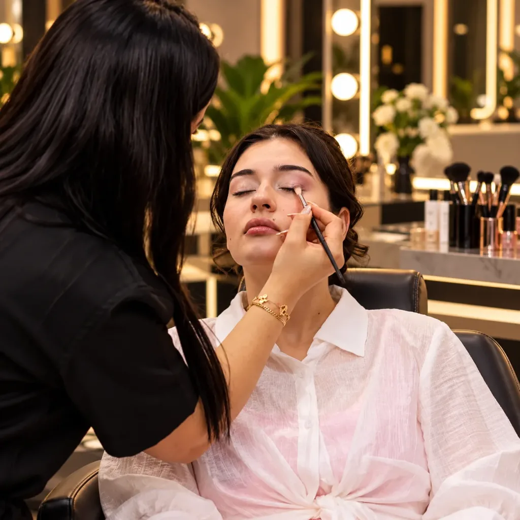 Simple party makeup – Make up at VOG Beauty Salon in Majan, Dubai