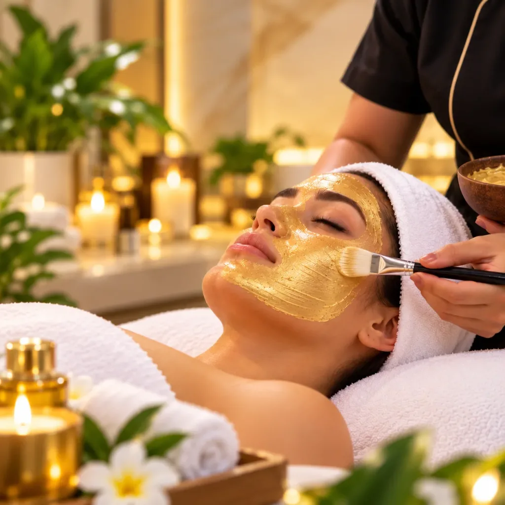 Gold Facial – Facials at VOG Beauty Salon in Majan, Dubai