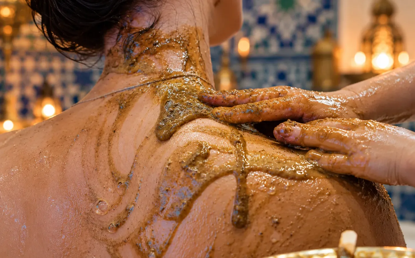 Moroccan bath at VOG Beauty Salon in Majan, Dubai