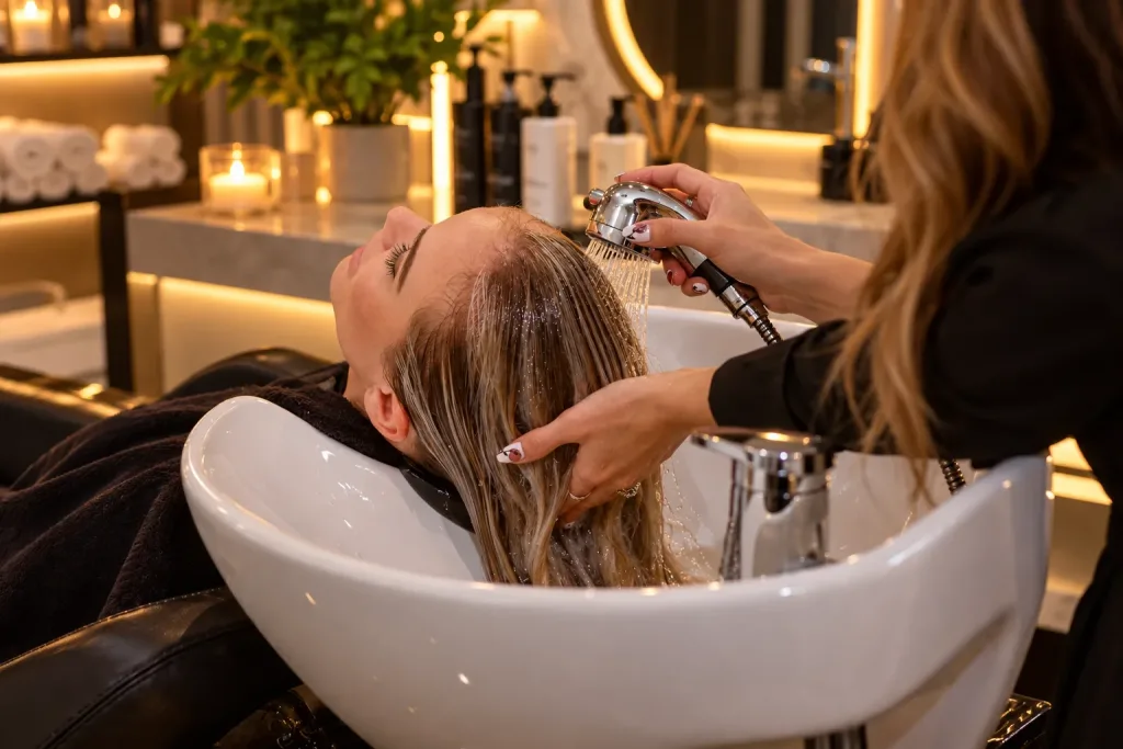 Protein and collagen hair treatments – Hair services at VOG Beauty Salon in Majan, Dubai