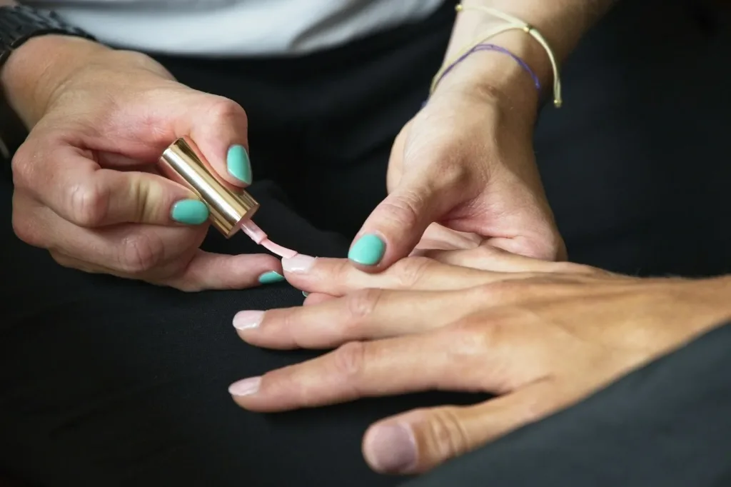 Classic manicure and pedicure at VOG Beauty Salon in Majan, Dubai